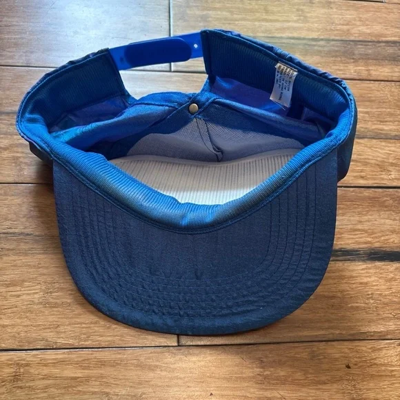 Vintage Kansas City Royals Snapback Hat Cap Windbreaker Nylon Rare MLB Baseball - Picture 8 of 9